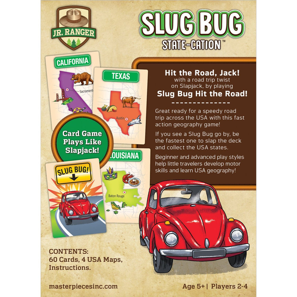 Jr. Ranger Slug Bug State-cation Card Game (ONLINE ORDER ONLY)