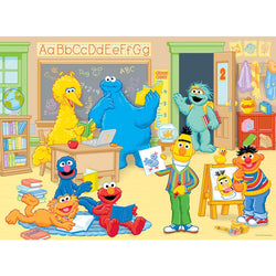 Sesame Street - School Time 24 Piece Jigsaw Puzzle (ONLINE ORDER ONLY)