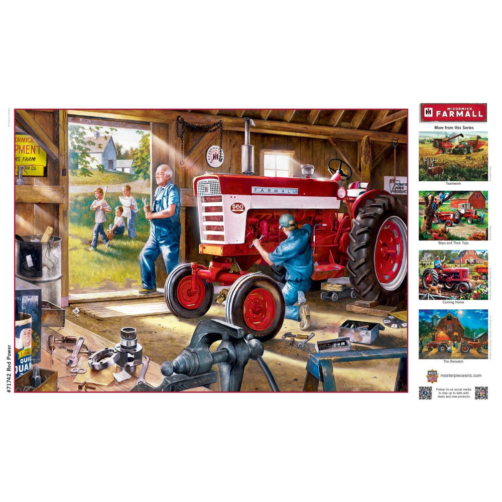 Farmall - Red Power 1000 Piece Jigsaw Puzzle (ONLINE ORDER ONLY)