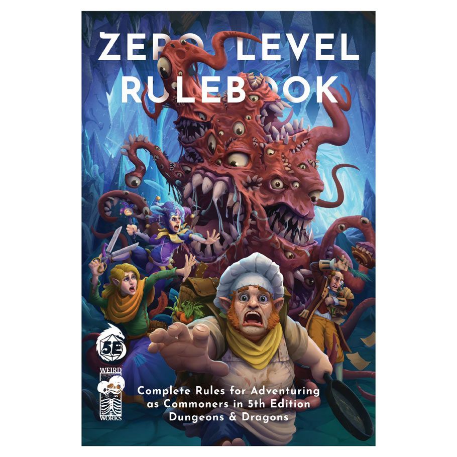 Zero Level Rulebook (D&D 5E compatible) (ONLINE ORDER ONLY)