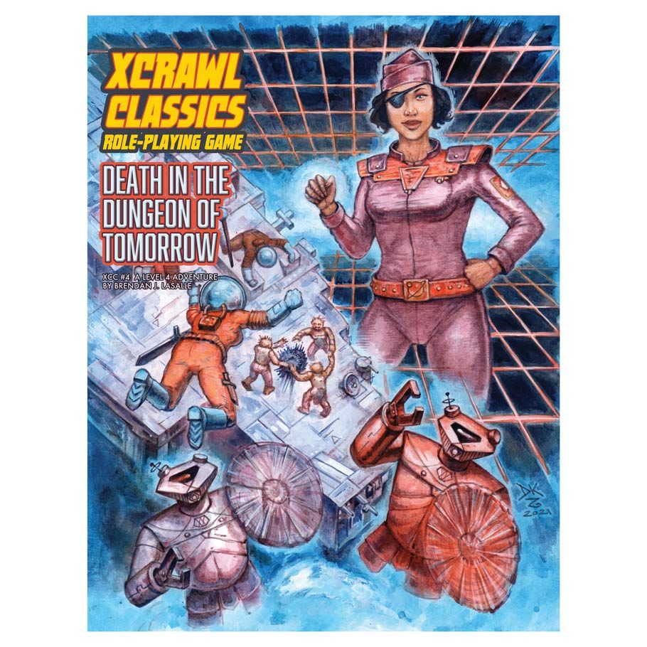 Xcrawl Classics: Adventure #4 - Death in the Dungeon of Tomorrow (ONLINE ORDER ONLY)