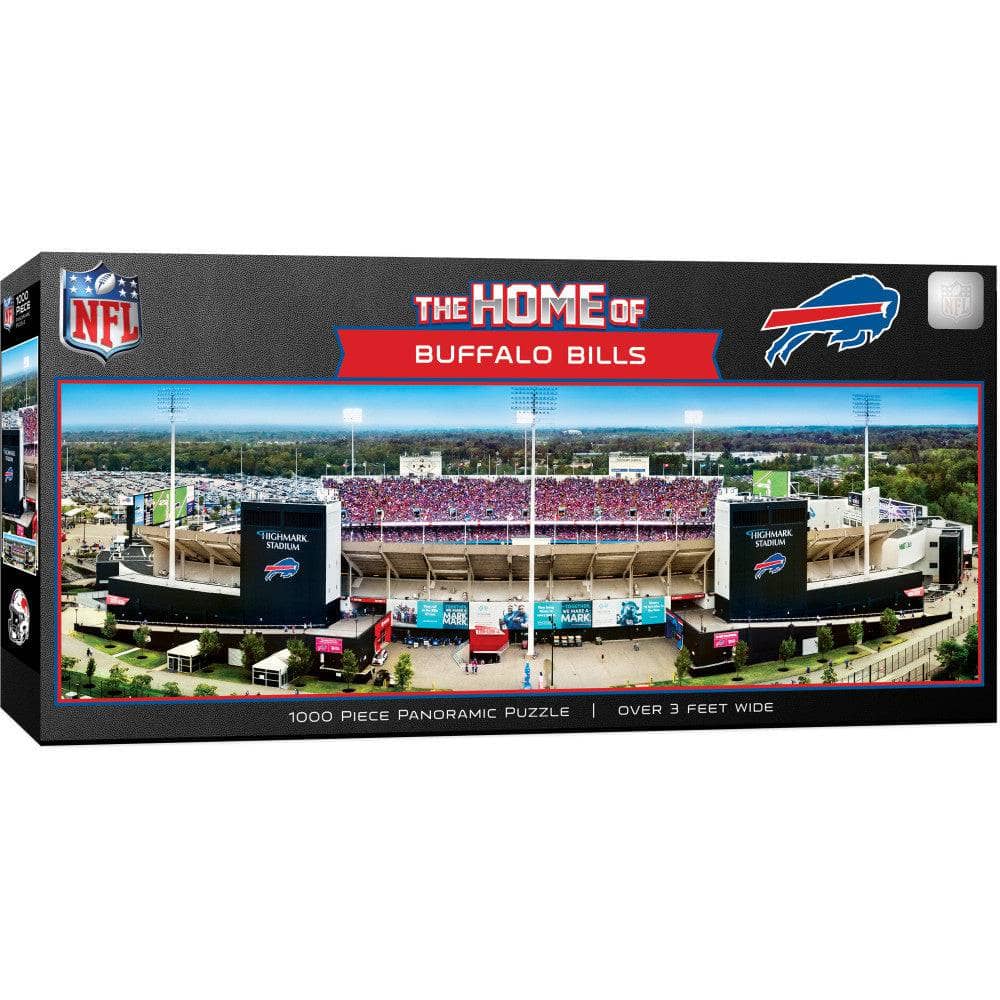 Buffalo Bills - Stadium View 1000 Piece Panoramic Jigsaw Puzzle (ONLINE ORDER ONLY)
