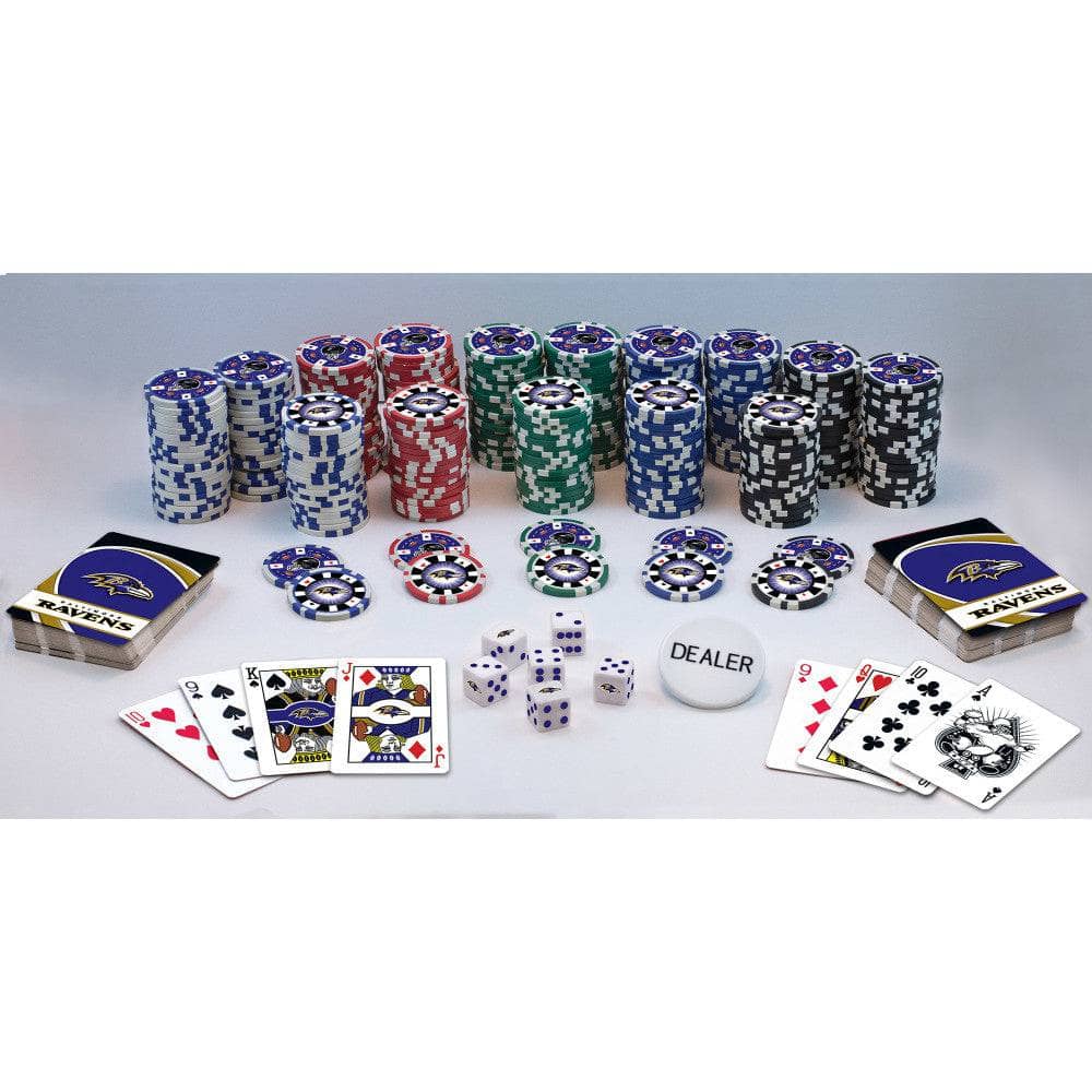 Baltimore Ravens 300 Piece Poker Set (ONLINE ORDER ONLY)