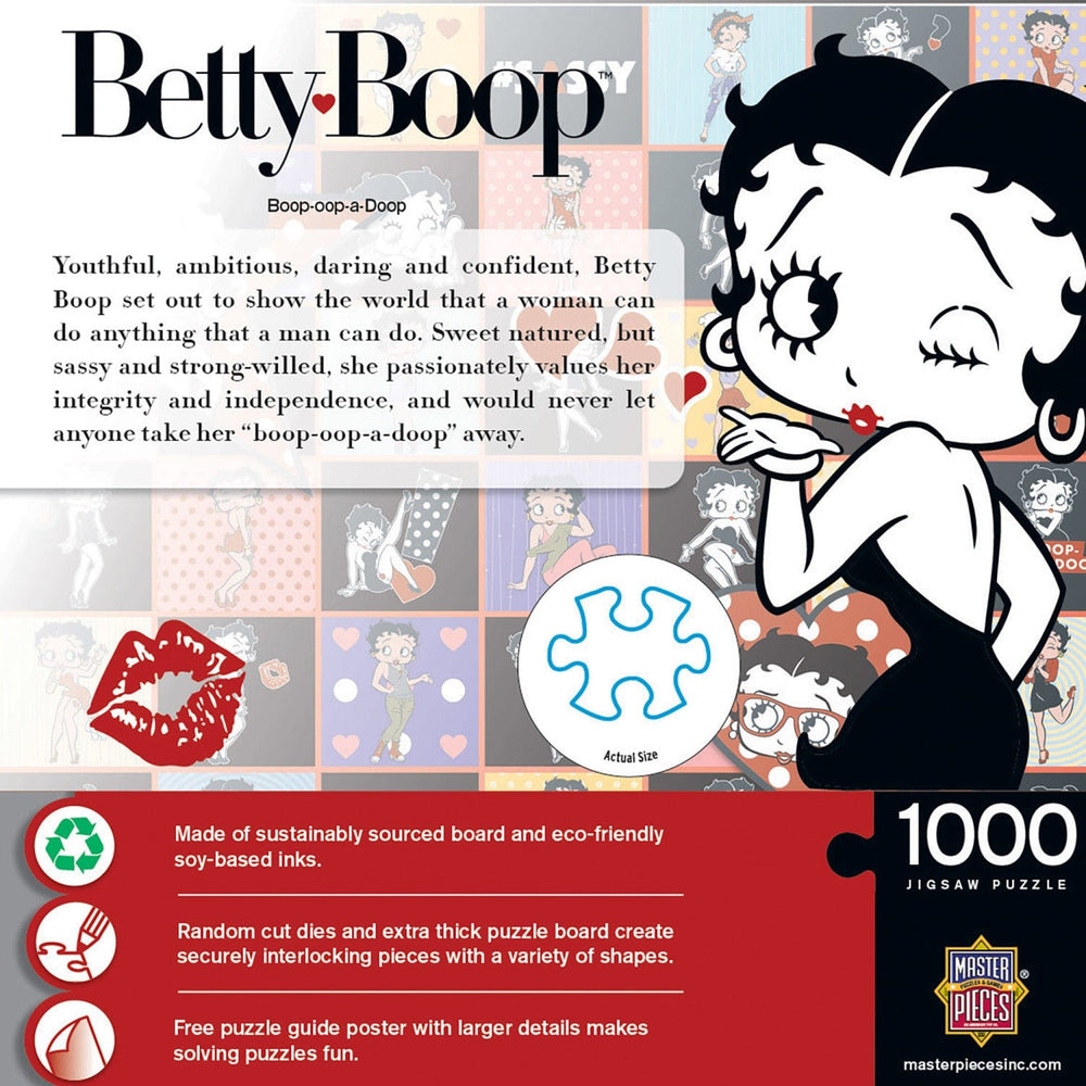 Betty Boop - Boop-oop-a-Doop 1000 Piece Jigsaw Puzzle (ONLINE ORDER ONLY)