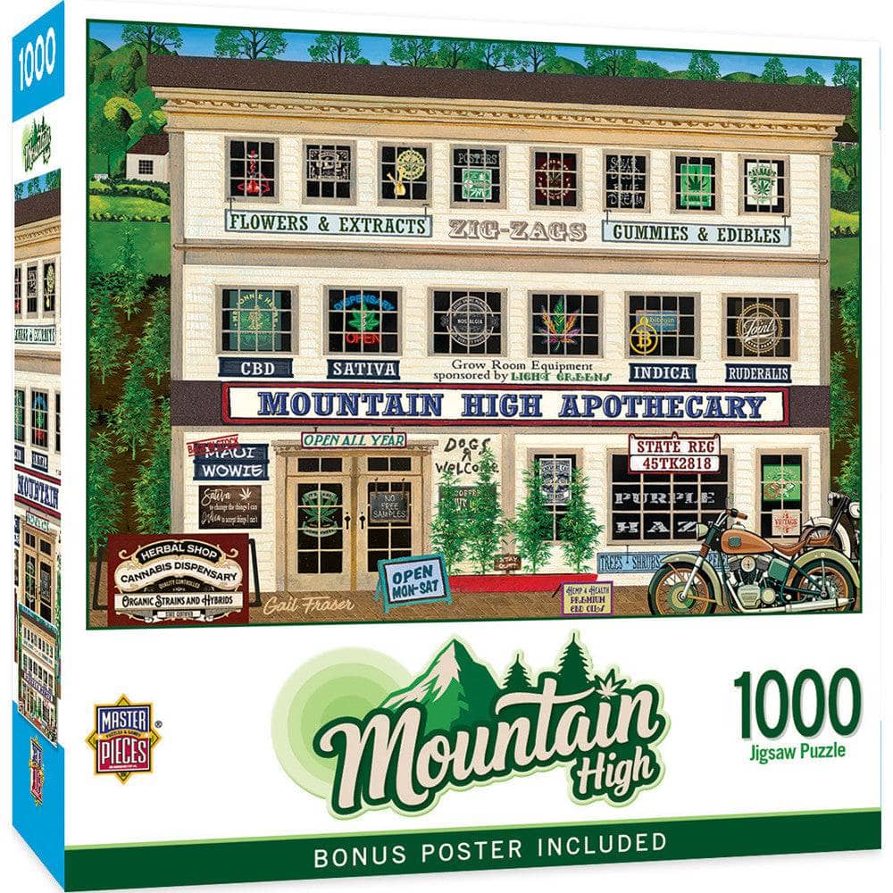 Mountain High 1000 Piece Jigsaw Puzzle