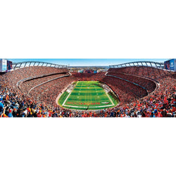 Denver Broncos - 1000 Piece Panoramic Jigsaw Puzzle - End View (ONLINE ORDER ONLY)