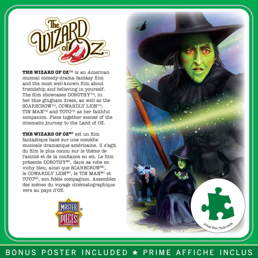 Wizard of Oz - Wickedly Good 1000 Piece Jigsaw Puzzle (ONLINE ORDER ONLY)