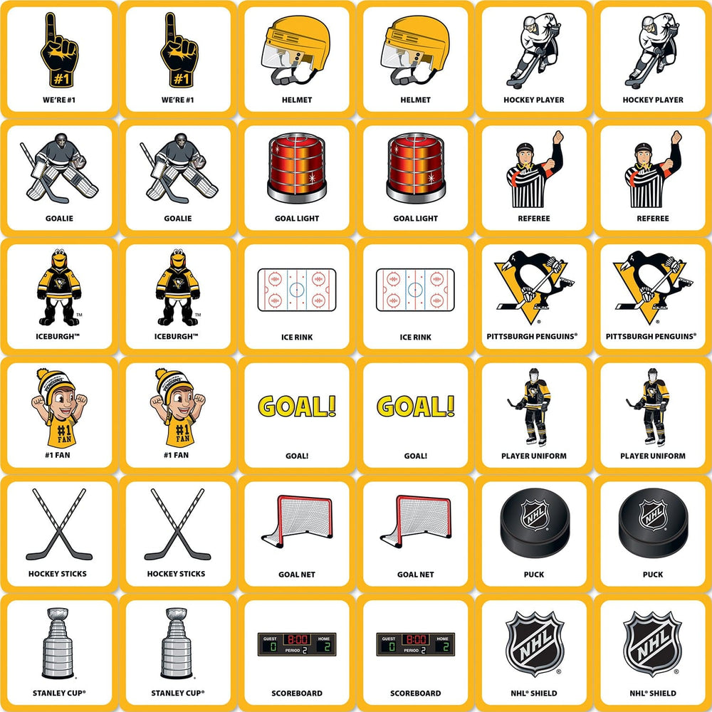 Pittsburgh Penguins Matching Game (ONLINE ORDER ONLY)