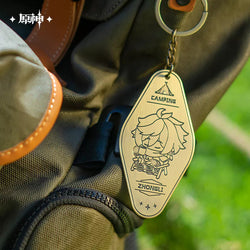 Go Camping Series Metal Pendant (ONLINE ORDER ONLY)