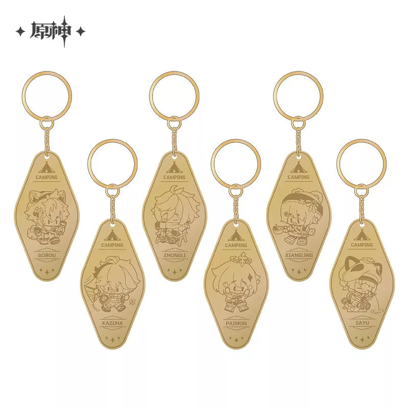 Go Camping Series Metal Pendant (ONLINE ORDER ONLY)