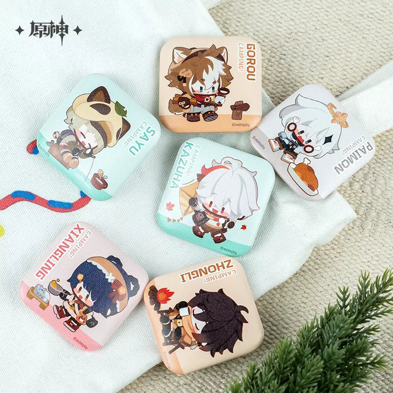 Go Camping Series Square Badge (ONLINE ORDER ONLY)