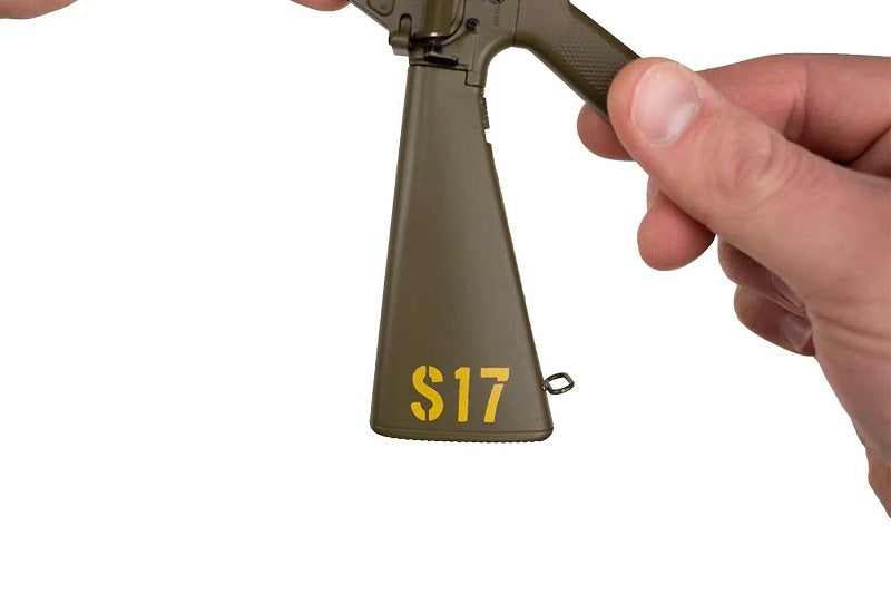 GoatGuns Die Cast 1/3 Scale M16A1 Grenadier Rifle Model, Green 16-GREEN (ONLINE ORDER ONLY)