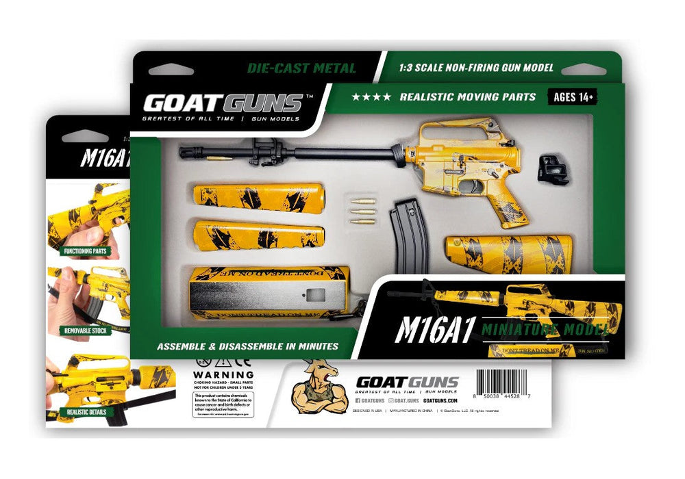 GoatGuns 1/3 Scale Die Cast Special Edition M16A1 'Don't Tread on Me' Rifle GOA16-TREAD (ONLINE ORDER ONLY)