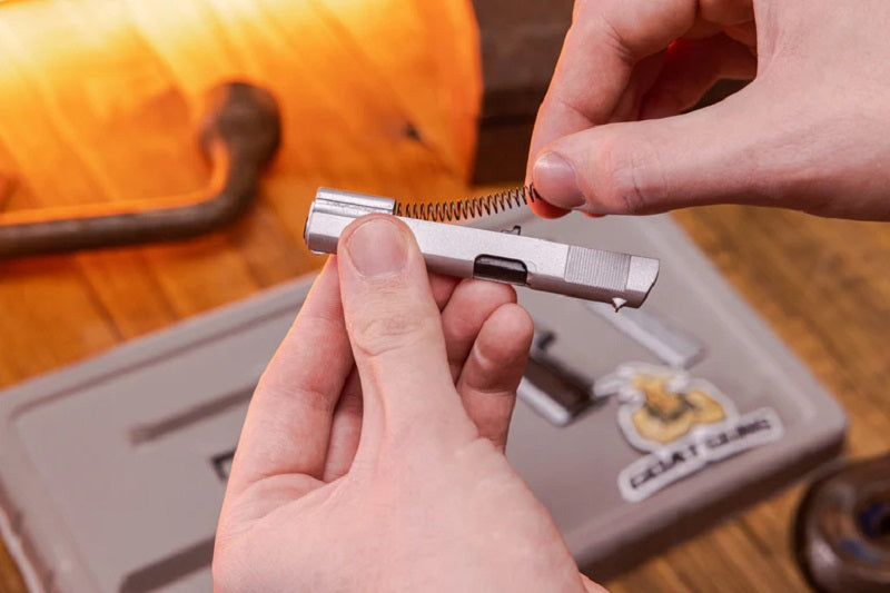 GoatGuns Die Cast 1/2.5 Scale 1911 Model Hand Gun, Silver 1911-SILVER (ONLINE ORDER ONLY)