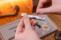 GoatGuns Die Cast 1/2.5 Scale 1911 Model Hand Gun, Silver 1911-SILVER (ONLINE ORDER ONLY)