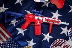 GoatGuns 1/3 Scale Die Cast AR15 Desktop Model, USA AR-USA (ONLINE ORDER ONLY)