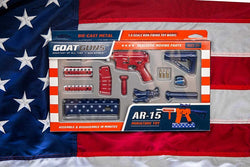 GoatGuns 1/3 Scale Die Cast AR15 Desktop Model, USA AR-USA (ONLINE ORDER ONLY)