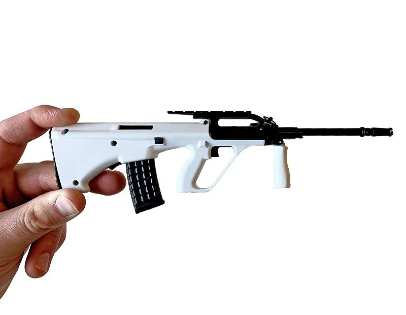 GoatGuns 1/3 Scale Die Cast Bullpup Model AR, White BP-WHITE (ONLINE ORDER ONLY)