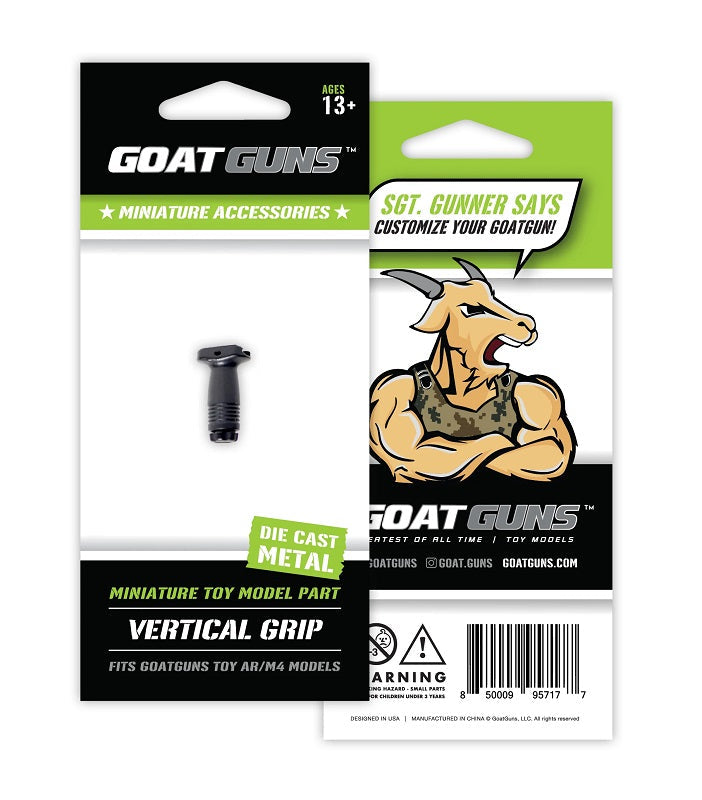 GoatGuns Die Cast Mini Vertical Fore-Grip, Fits AR15 Model GRIP (ONLINE ORDER ONLY)