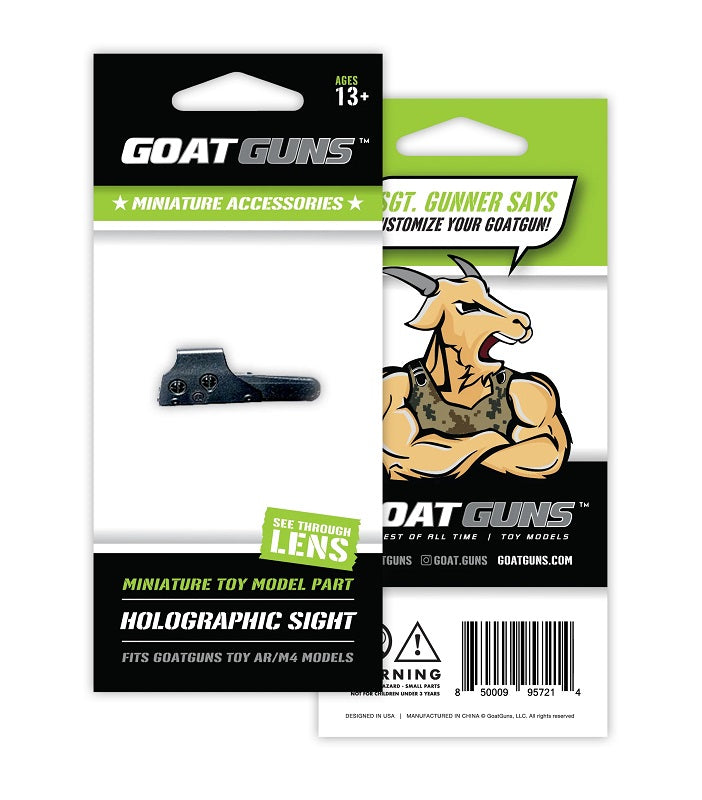 GoatGuns Die Cast Miniature Holographic Sight, Fits all AR/M4 Models HOLO (ONLINE ORDER ONLY)