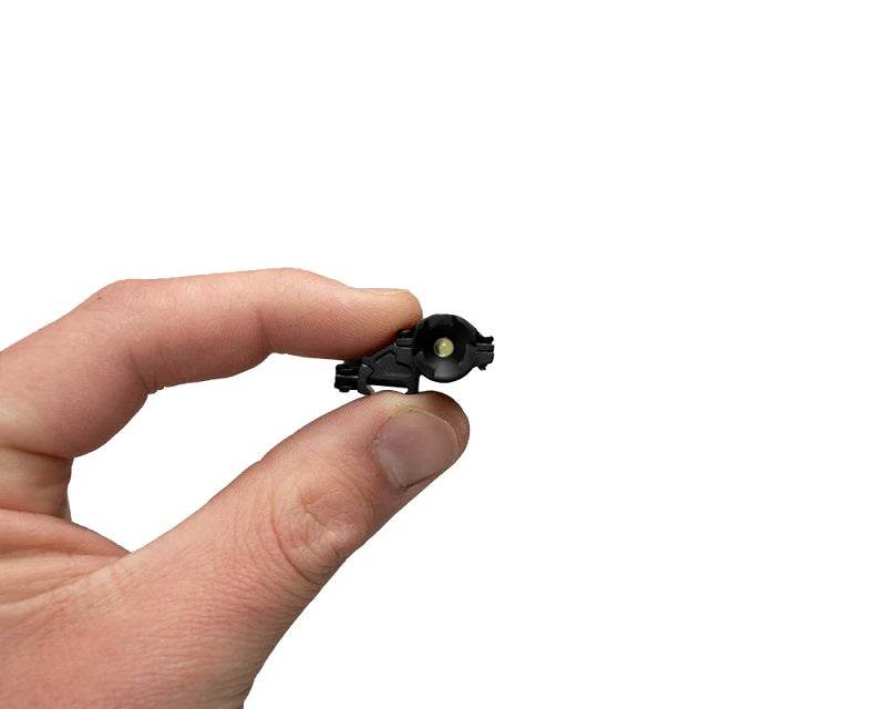 GoatGuns Diecast Mini Tactical Flashlight for AR & M16 Quad Rail Models