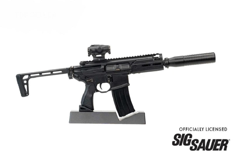 GoatGuns Die Cast SIG MCX SMG Gun Model Black MCX-BLACK (ONLINE ORDER ONLY)