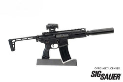 GoatGuns Die Cast SIG MCX SMG Gun Model Black MCX-BLACK (ONLINE ORDER ONLY)
