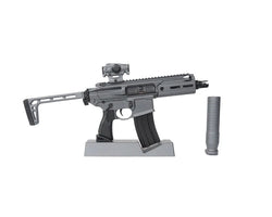 GoatGuns 1/3 Scale Diecast SIG Sauer MCX Rattler Model – Grey Officially Licensed