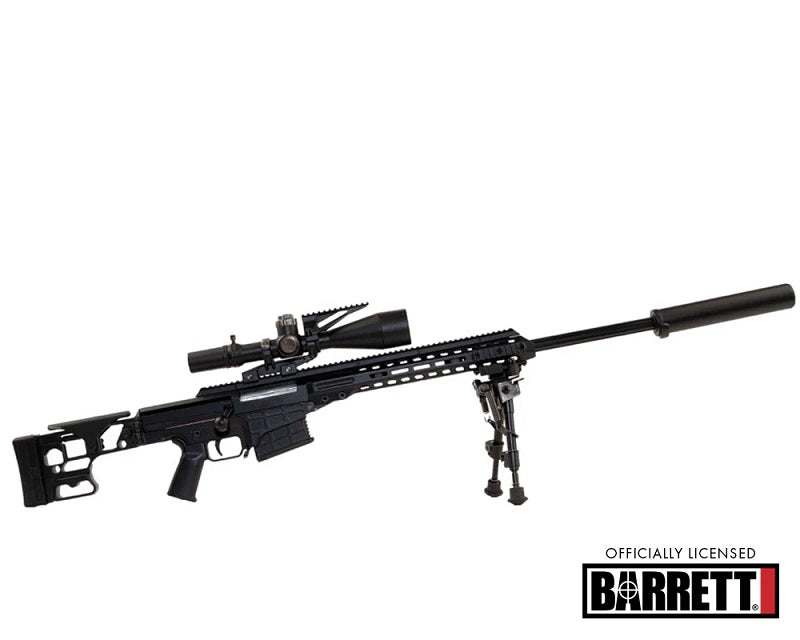 GoatGuns 1/4 Scale Die Cast Barrett MRAD MK22 Sniper Model Black MK22-BLACK (ONLINE ORDER ONLY)