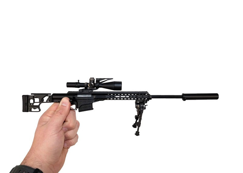 GoatGuns 1/4 Scale Die Cast Barrett MRAD MK22 Sniper Model Black MK22-BLACK (ONLINE ORDER ONLY)