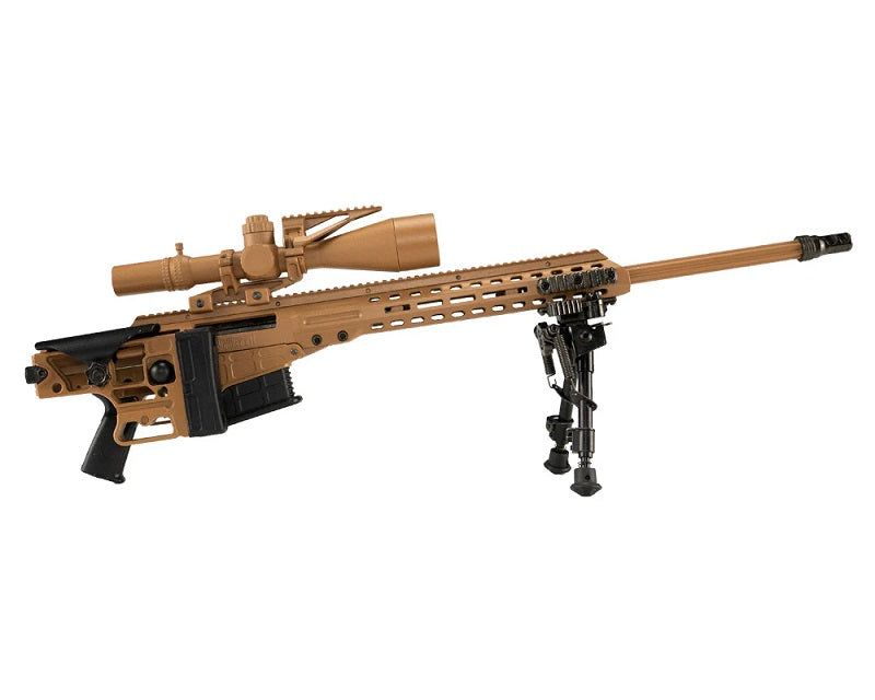 GoatGuns 1/4 Scale Diecast Barrett MK22 MRAD Sniper Rifle Model – Tan Officially Licensed