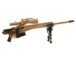 GoatGuns 1/4 Scale Diecast Barrett MK22 MRAD Sniper Rifle Model – Tan Officially Licensed