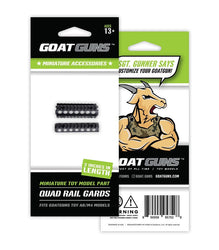 GoatGuns Die Cast Mini Quad Rail Handguards for AR15 Base Models QUADRAILS (ONLINE ORDER ONLY)