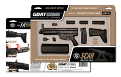 GoatGuns 1/3 Scale Die Cast FN Scar AR Model Gun Black SCAR-BLACK (ONLINE ORDER ONLY)