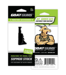 GoatGuns Die Cast Mini Sopmod Stock, Fits AR15 Models SOPMOD-STOCK (ONLINE ORDER ONLY)