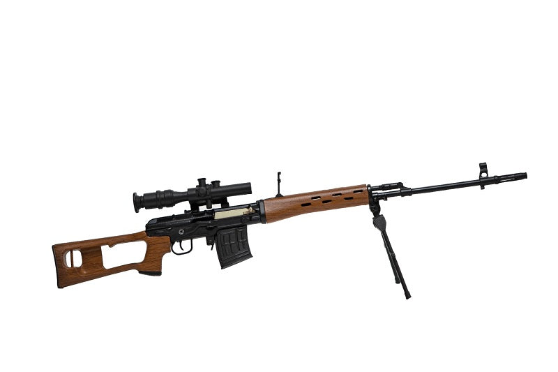 GoatGuns 1/4 Scale Die Cast SVD Dragunov Sniper Rifle Model SVD-BLACK (ONLINE ORDER ONLY)