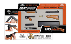 GoatGuns 1/3 Scale Diecast WW2 Thompson Submachine Gun TMS Model Kit – Black