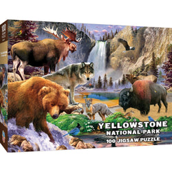 Wildlife of Yellowstone National Park - 100 Piece Jigsaw Puzzle (ONLINE ORDER ONLY)