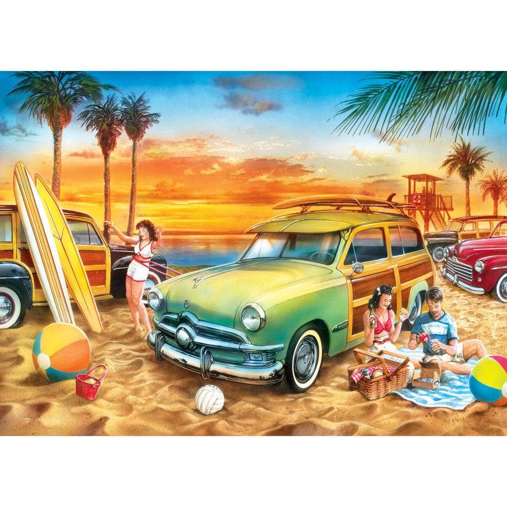 Beach Life - California Dreaming 1000 Piece Jigsaw Puzzle (ONLINE ORDER ONLY)