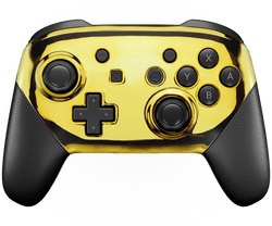 GOLD NINTENDO PRO CUSTOM CONTROLLER (Online Order Only)