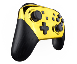 GOLD NINTENDO PRO CUSTOM CONTROLLER (Online Order Only)