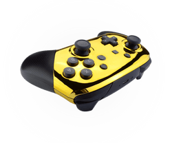 GOLD NINTENDO PRO CUSTOM CONTROLLER (Online Order Only)