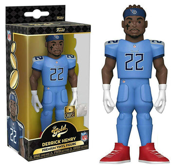 Funko Gold Series 5" Derrick Henry (Blue, NFL) **Chase** (Online Order Only)