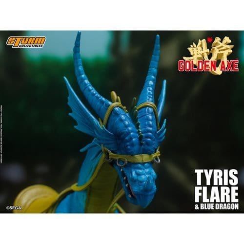 Golden Axe Tyris Flare & Blue Dragon 1:12 Scale Action Figure (Online Order Only)