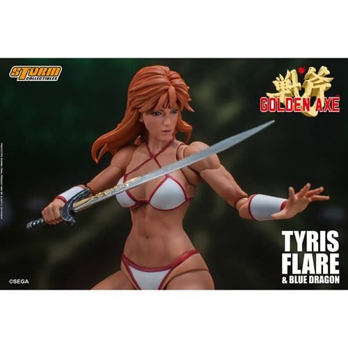 Golden Axe Tyris Flare & Blue Dragon 1:12 Scale Action Figure (Online Order Only)