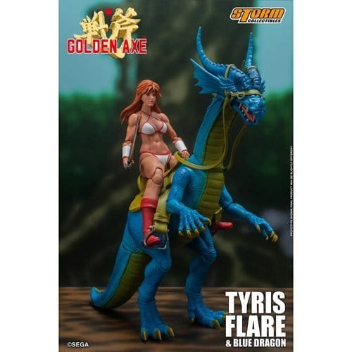 Golden Axe Tyris Flare & Blue Dragon 1:12 Scale Action Figure (Online Order Only)