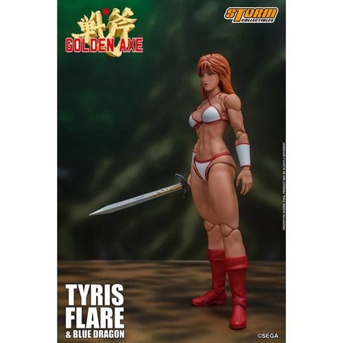 Golden Axe Tyris Flare & Blue Dragon 1:12 Scale Action Figure (Online Order Only)