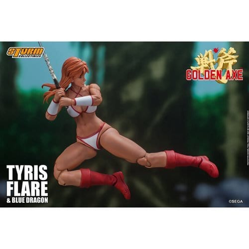 Golden Axe Tyris Flare & Blue Dragon 1:12 Scale Action Figure (Online Order Only)