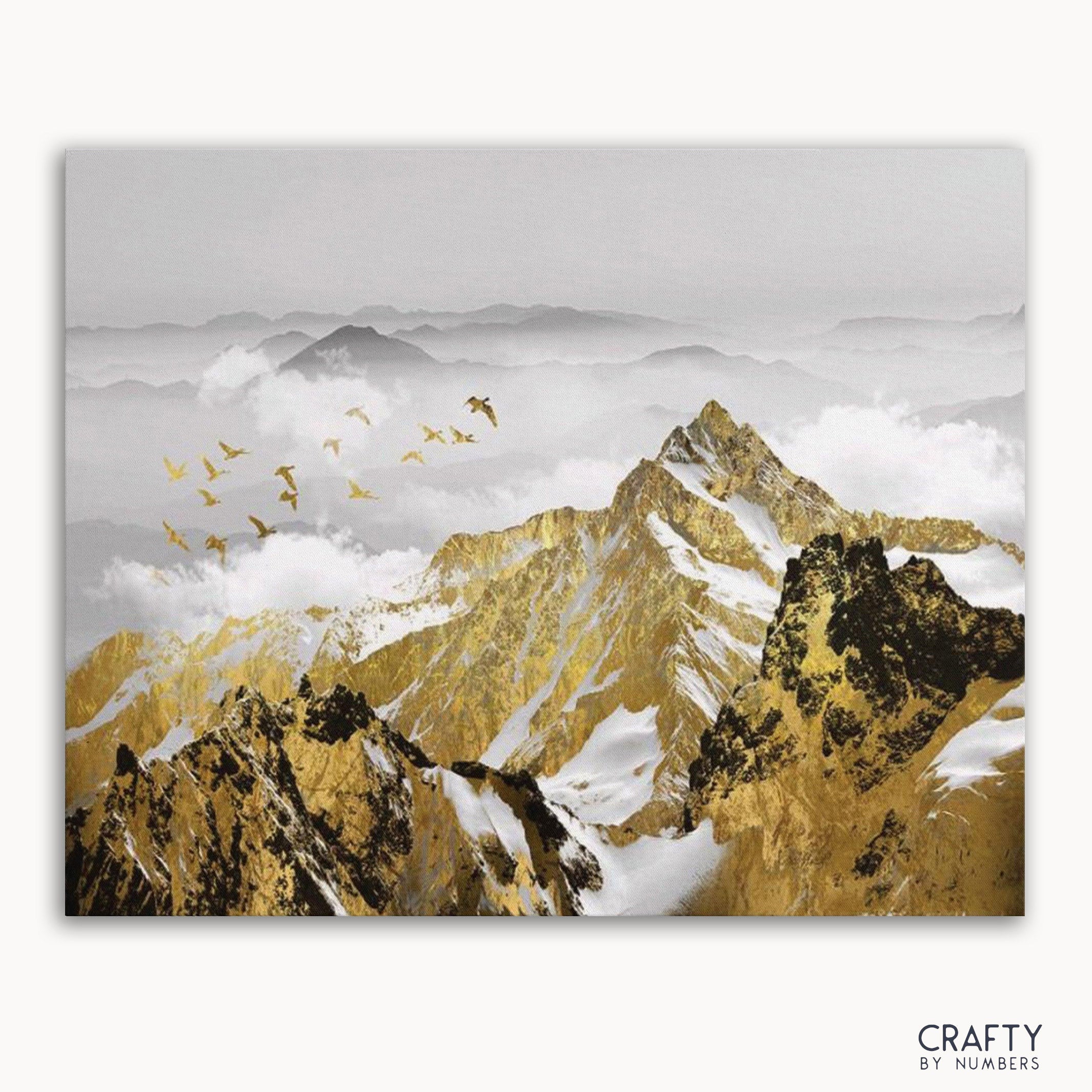 Golden Mountains Landscape (ONLINE ORDER ONLY)