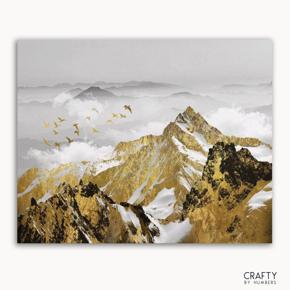 Golden Mountains Landscape (ONLINE ORDER ONLY)